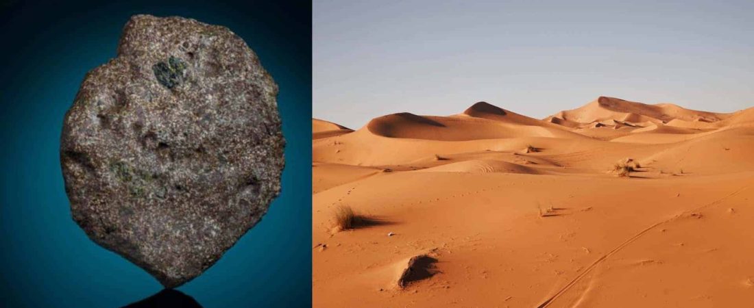 Un meteorito más antiguo que el planeta Tierra fue hallado en el desierto de Sahara