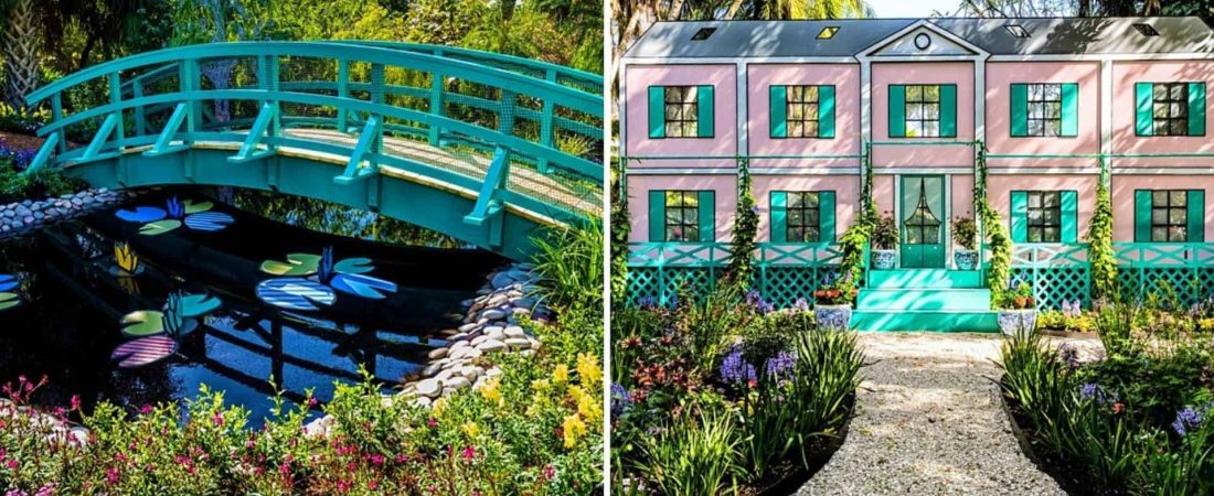 Florida tiene su propia exhibición de pop art inspirada en los jardines de Monet