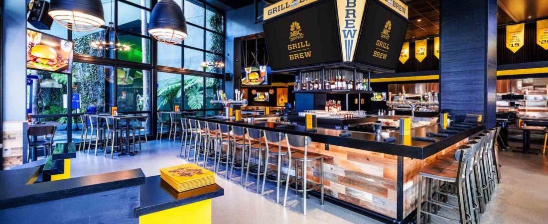 NBC Sports Grill & Brew at Universal CityWalk in Hollywood