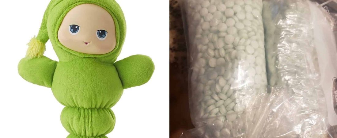 Una familia encontró unas 5.000 pastillas en un peluche que compraron para su hija