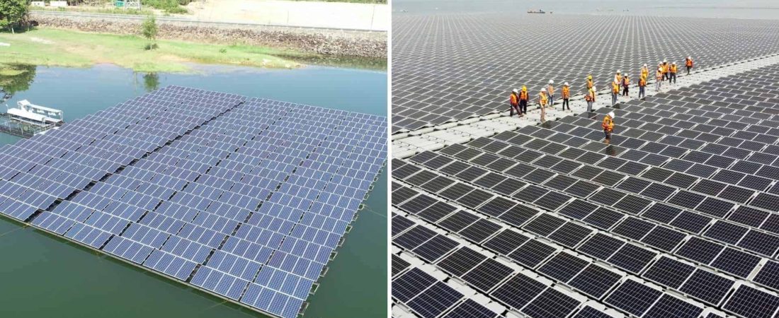 Tailandia está cerca de finalizar la construcción de la planta hidrosolar flotante más grande del mundo