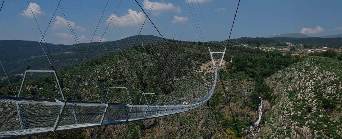 Portugal: esperan poder inaugurar el puente peatonal más largo del mundo para finales de Octubre