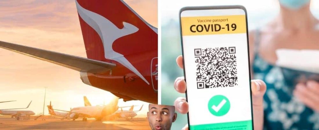 qantas prohibe a no vacunados