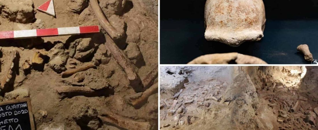 Arqueólogos encontraron restos de 9 neandertales en una cueva de Italia, cerca de Roma