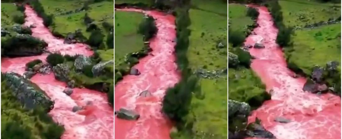 río rojo en perú