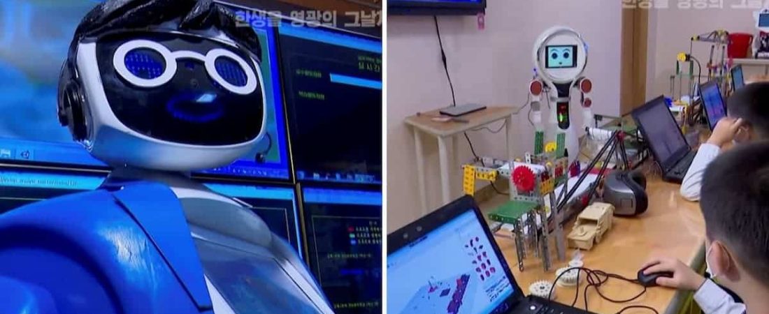 Corea del Norte está usando robots de juguete para ayudar la educación en la niñez