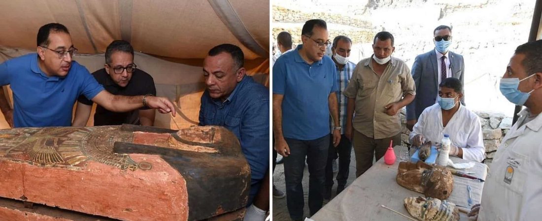 Hallaron alrededor de 80 nuevos sarcófagos en Saqqara, Egipto