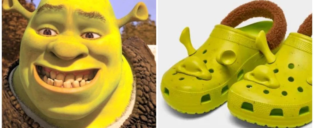 shrek crocs