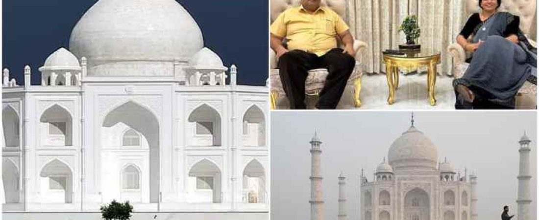 réplica del Taj Mahal