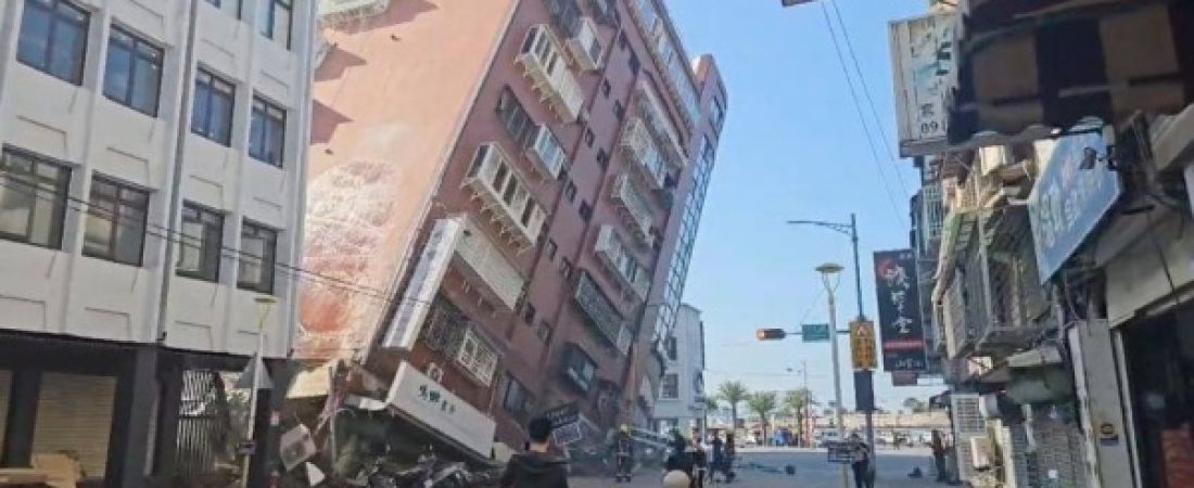 terremoto en taiwan