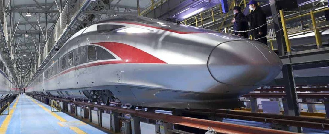 China presentó su nuevo tren bala que posee la capacidad de funcionar en temperaturas extremadamente frías