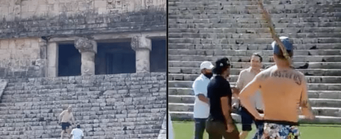 turista en chichenitza