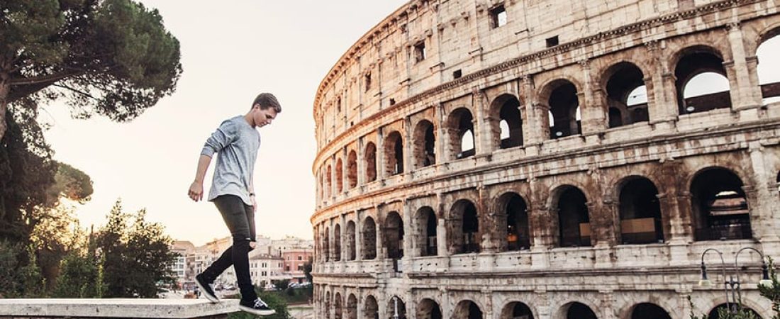 turista en roma