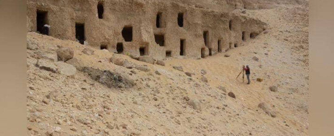 250 tumbas excavadas en Egipto