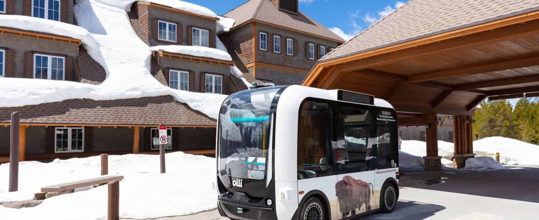 Estados Unidos: el Parque Nacional Yellowstone está probando vehículos autónomos para transportar a los visitantes