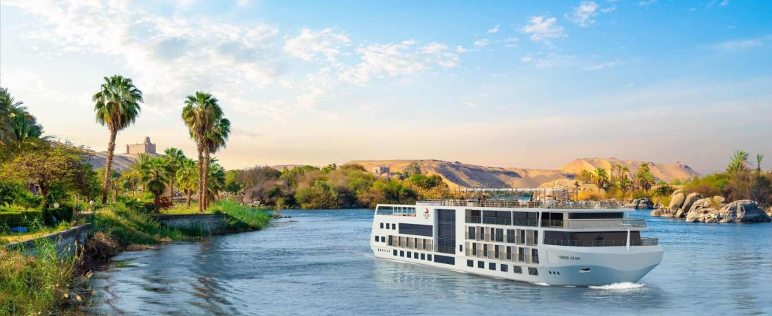 La compañía Viking Cruise lanzó un barco que permitirá navegar las aguas del Río Nilo en un crucero de lujo