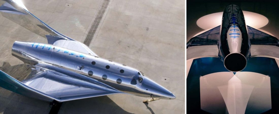 Virgin Galactic presentó el primer modelo de la nueva generación de naves espaciales